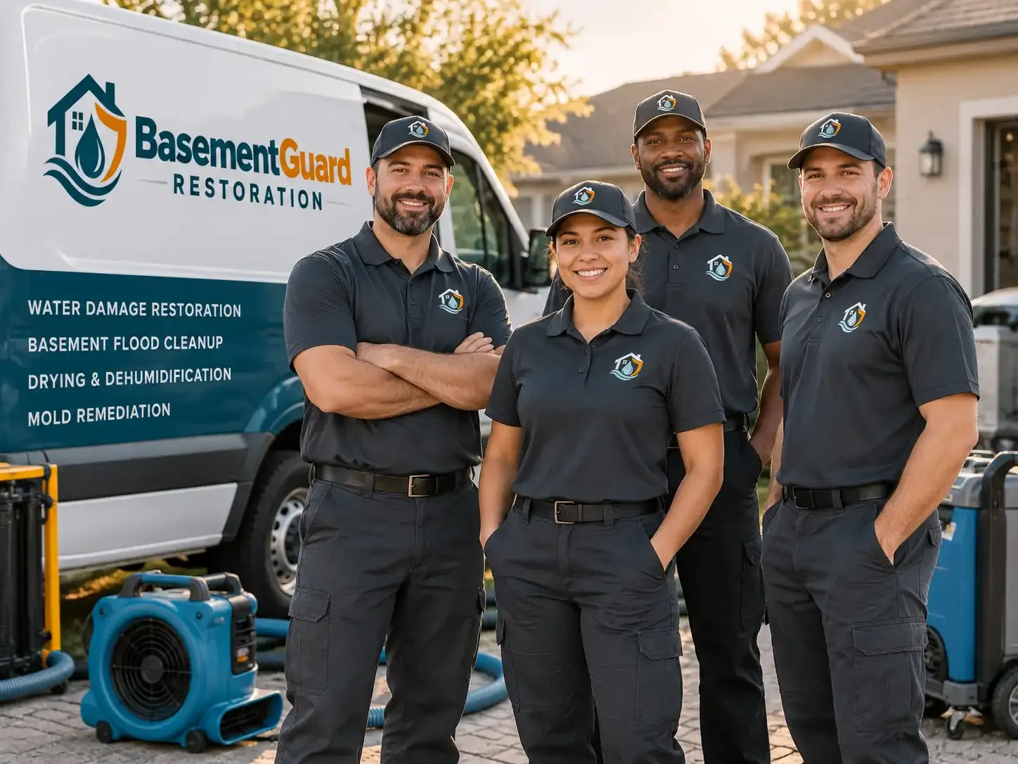 Basement Water Damage Restoration company in Gloster, LA